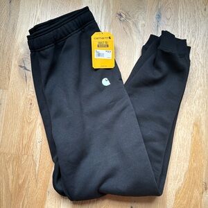 NWT Carhartt men’s black sweatpants - midweight tapered